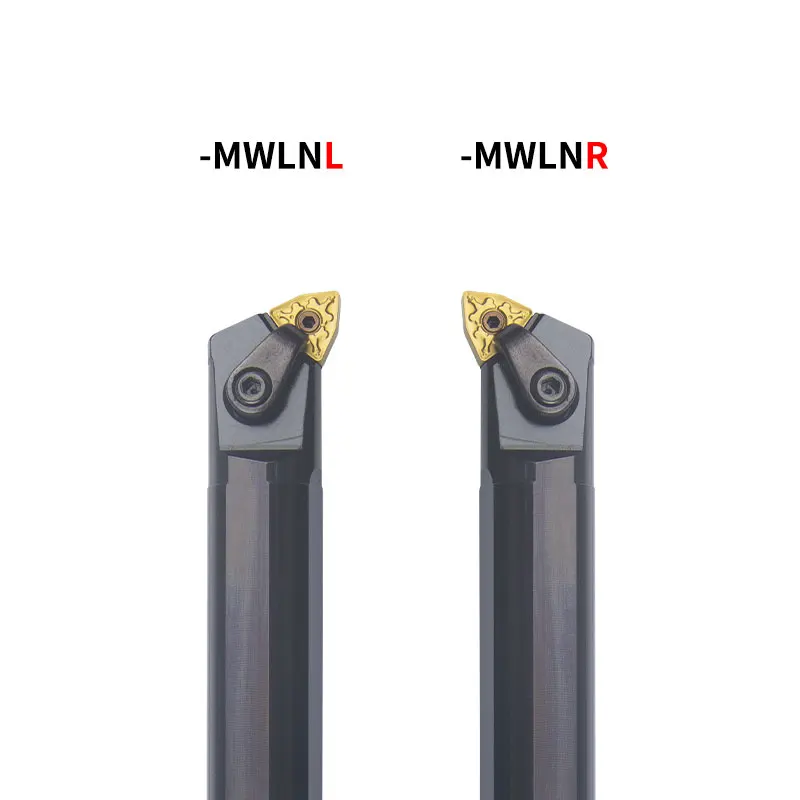 MWLNR S16Q-MWLNR06 S20R-MWLNR06 S25S-MWLNR06 Staklės, pjovimo CNC Tekinimo įrankio Laikiklis Karbido įterpti WNMG06 CNC Pjovimo Įrankių Rinkinys