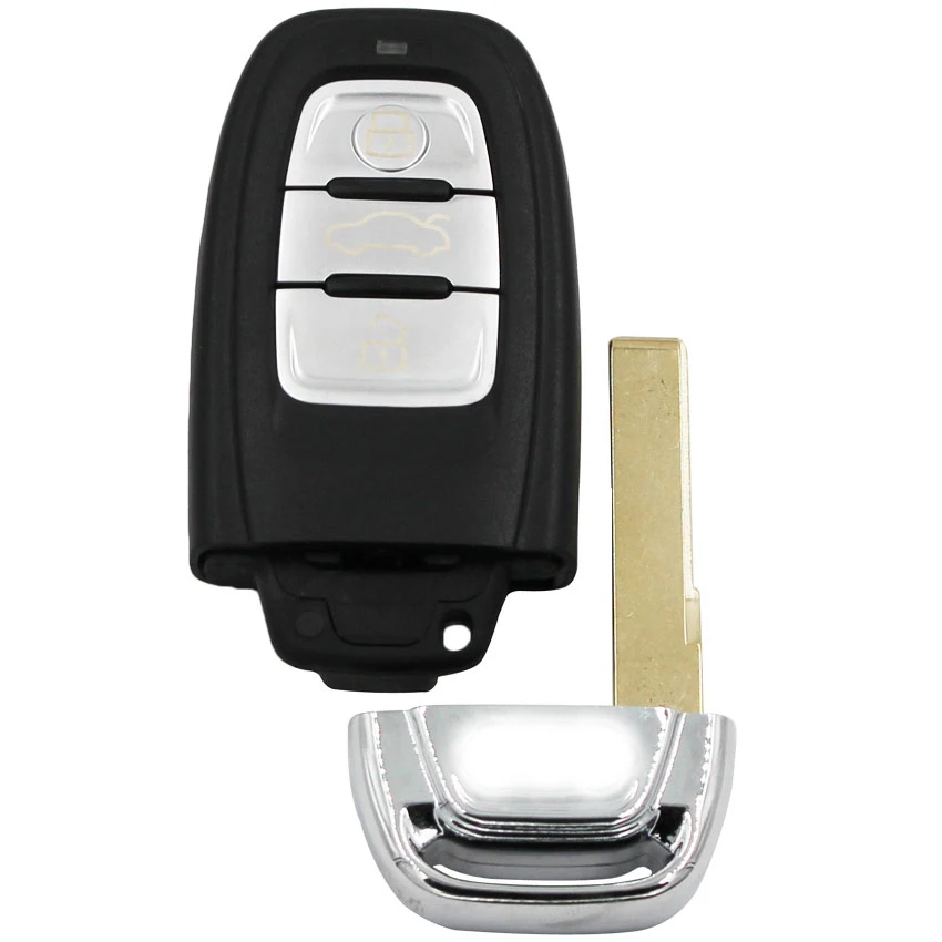 Smart Nuotolinio Klavišą Keyless Entry 3 Mygtuką 315MHz/433MHZ/868MHZ 8T0 959 754C už Audi Q5 A4L A5 A6 A7 A8 RS4 RS5 S4 S5