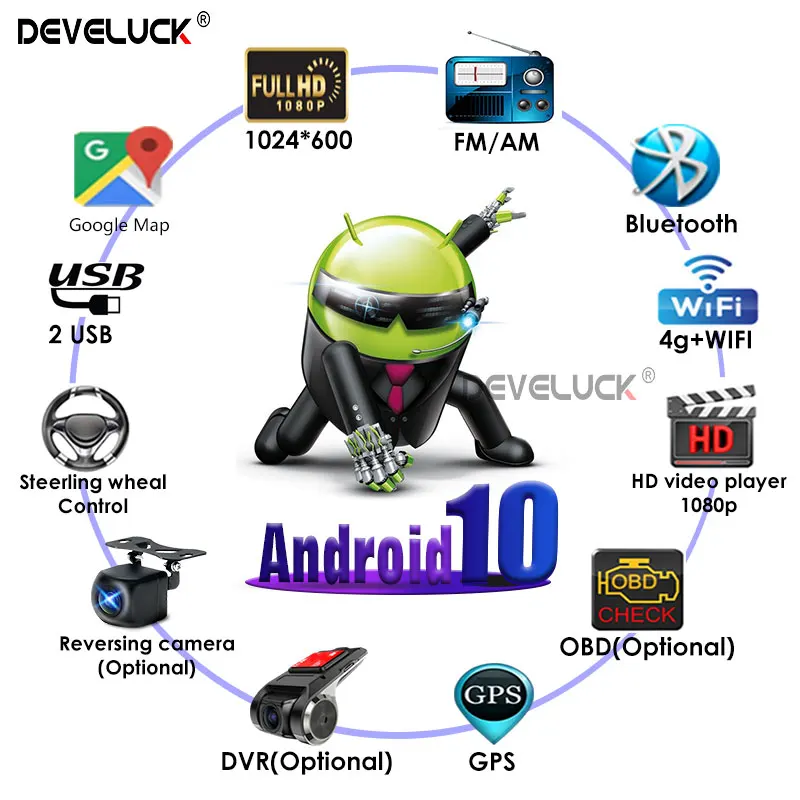 Android 10.0 Automobilio Radijo Subaru Forester 3 SH 2007-2013 m. 2Din 6G+128G GPS Navigacijos DSP RDS Multimedia Vaizdo Grotuvas Su karkasu