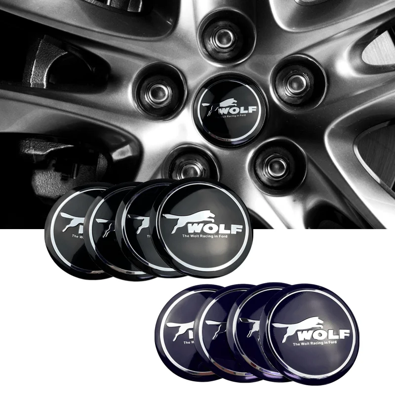 Automobilių Ratų Centras Hub Emblema Decal Metalo Automobilio Lipdukas, skirtas Ford Focus 3 2 Fiesta 