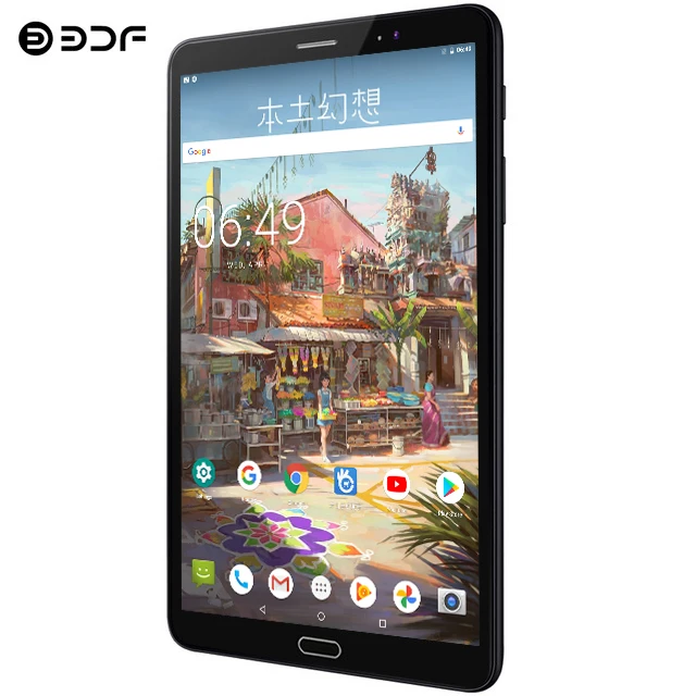 8 Colių Android 6.0 Tablet Pc 3G/4G LTE SIM Kortelės Telefono Ryšio 2.5 D Ekranas 1GB/32GB Quad Core Ultra HD 