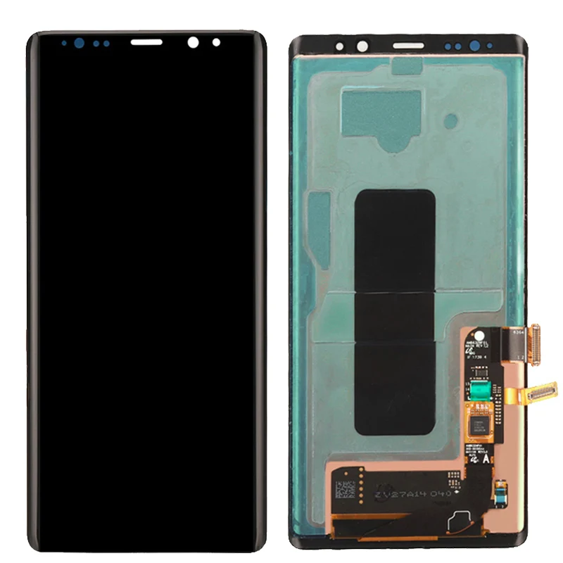Naujas Originalus N950F LCD Samsung Galaxy Note 8 Ekranas Su Rėmu Super AMOLED 8 Pastaba SM-N950A N950U LCD Jutiklinis Ekranas Dalys
