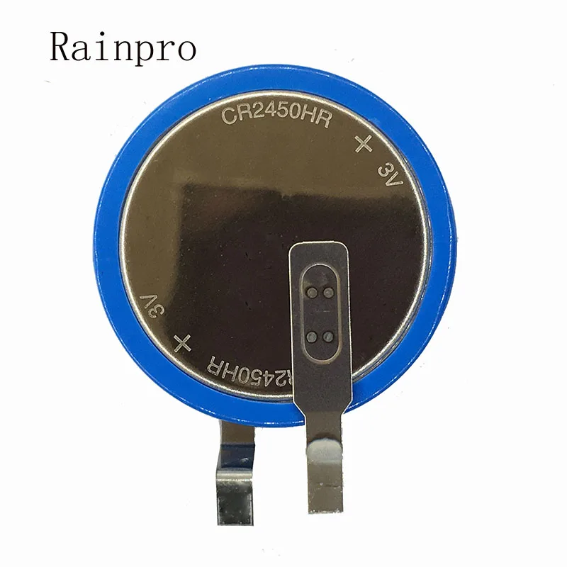 Rainpro 1PCS/DAUG CR2450HR 2450 3V atsparus Karščiui užfiksuotas ličio baterija