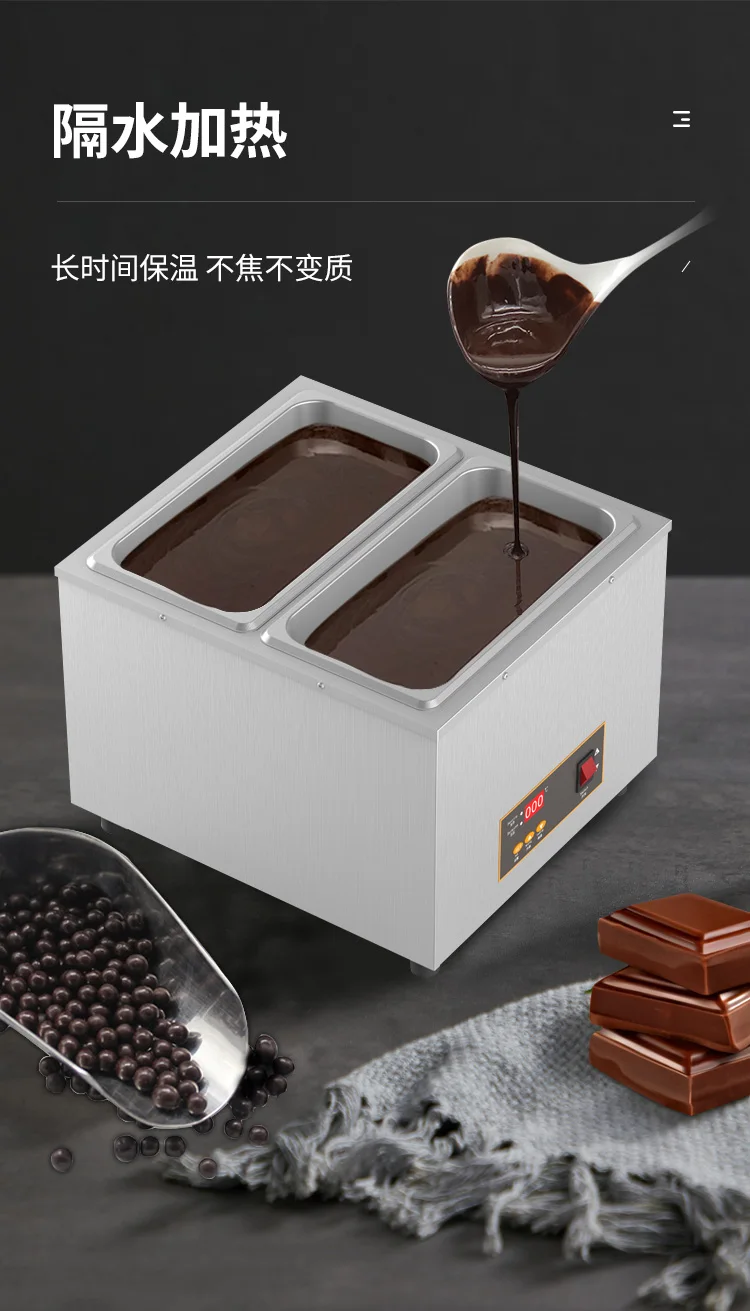 Šokolado lydymo krosnis Komercinės Šokolado krosnyje, kepimo specialios termostatas valdos lydymo krosnis mašina