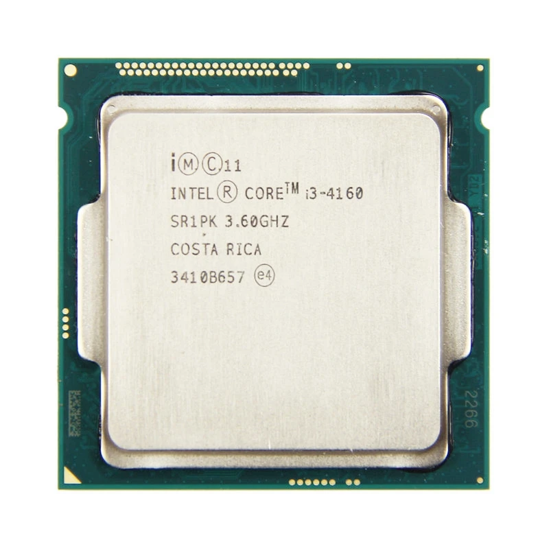 Intel Core i3 4160 Dual Core 3.60 GHz Haswell PROCESORIUS, 5 GT/s 3 MB SR1PK LGA1150 Procesorius