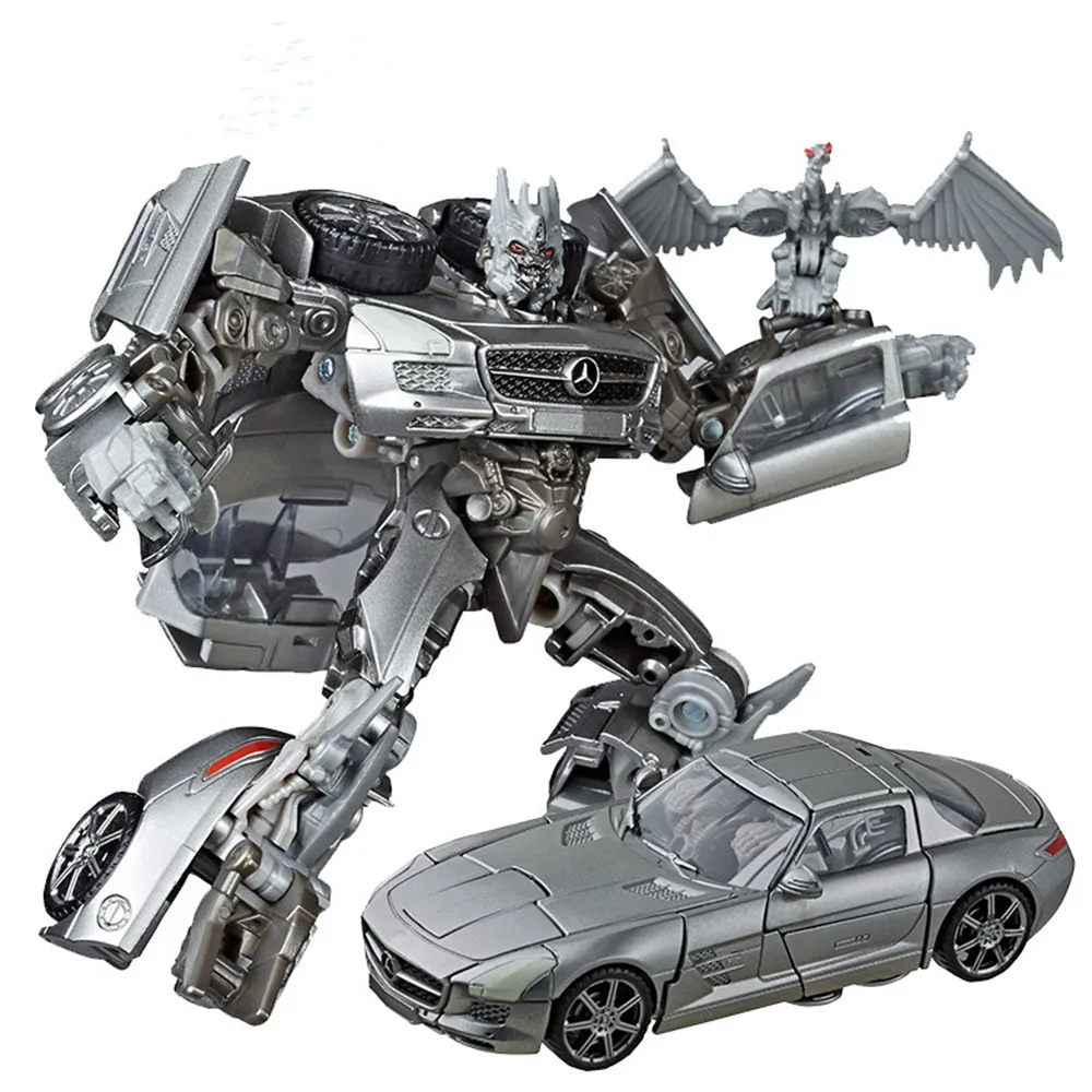 Hasbro Transformers Studija Serijos 51 Liukso Klasės SS51 Transformatoriai Soundwave Veiksmų Skaičiai Modelio Žaislai E7197