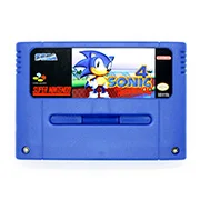 Sonic the Hedgehog 4 16bits žaidimas cartidge anglų transalte
