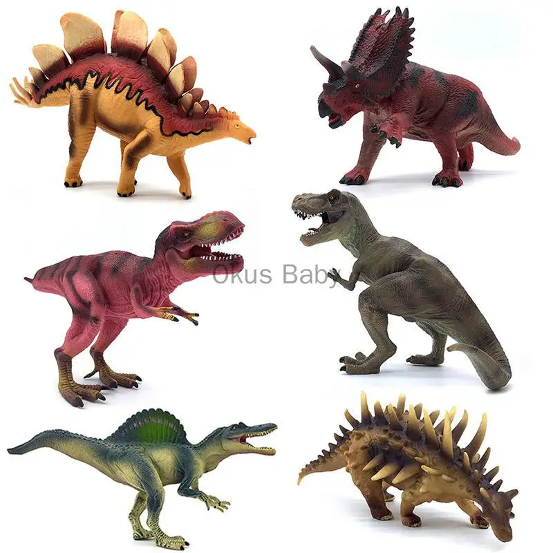 2020 Didelis Dydis Laukinis Gyvenimas Dinozaurų Žaislų Rinkinys Plastiko Žaisti Žaislai Dinozaurų Modelis Veiksmų Skaičiai Vaikai Berniukas, Dovana, Namų Puošybai