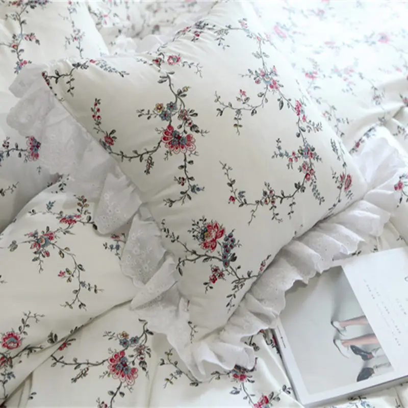 Naujas siuvinėjimo nėrinių pynimas dekoratyvinis užvalkalas Europos stiliaus pagalvės užvalkalą princesė pagalvėlė padengti namų puošybai ne užpildas
