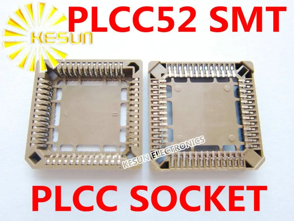 48PCS PLCC52 PLCC 52pins SMT tipas IC Lizdas