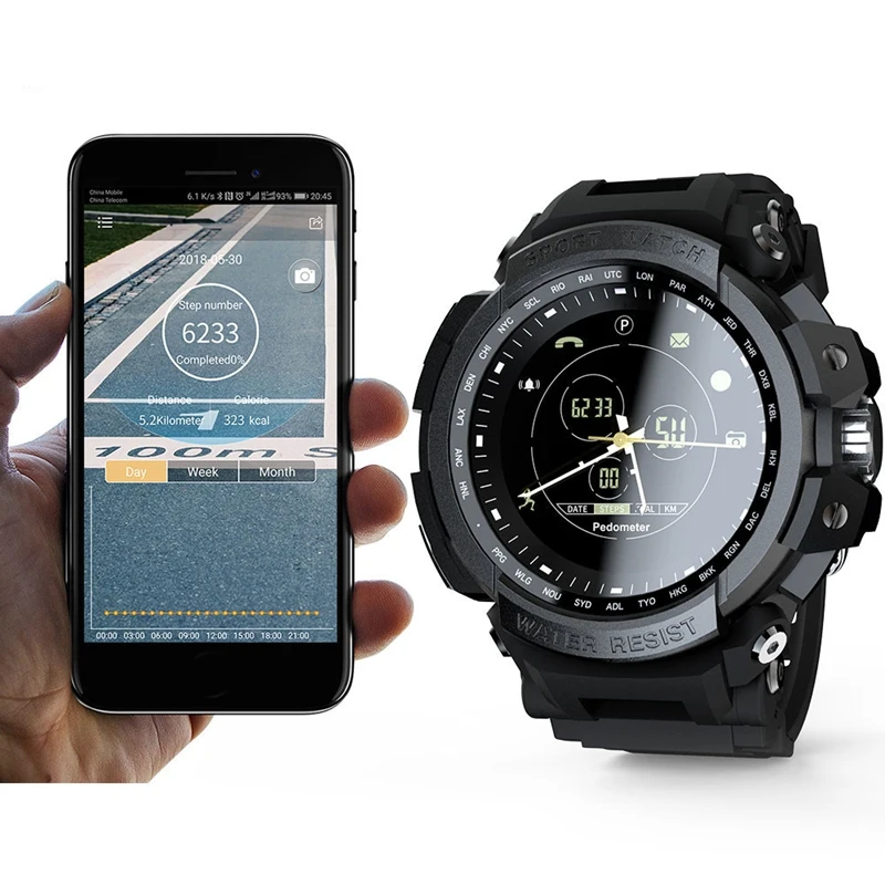 Sporto Smart Žiūrėti 2020 50M atsparumas Vandeniui Bluetooth Lauko Skambučių Priminimas Vyrų Smartwatch 