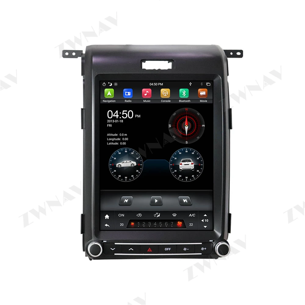 DSP Carplay Tesla ekraną 4G+64GB Android 9.0 Automobilio Multimedijos Grotuvo Ford F150 2008 2009-GPS Radijas Auto stereo galvos vienetas