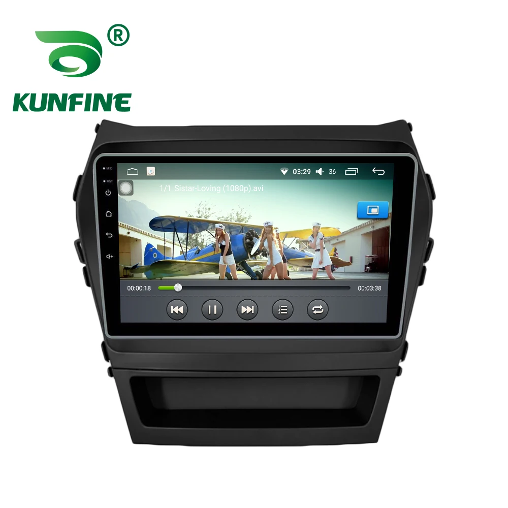 Automobilio Radijas Hyundai IX45 Santafe 2012-2016 Octa Core Android 10.0 Car DVD GPS Navigacijos Grotuvas Deckless Automobilio Stereo Headunit