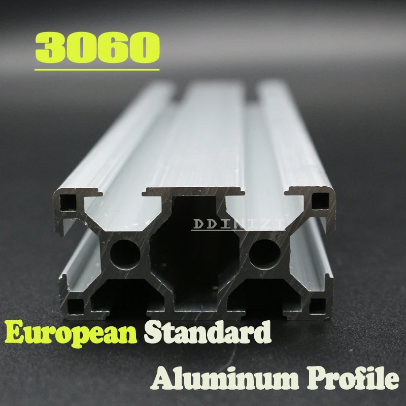 CNC 3D Spausdintuvo Dalys, Europos Standartas Anoduoto Linijinis Geležinkelių Aliuminio Profilių Ekstruzijos 3060 į 