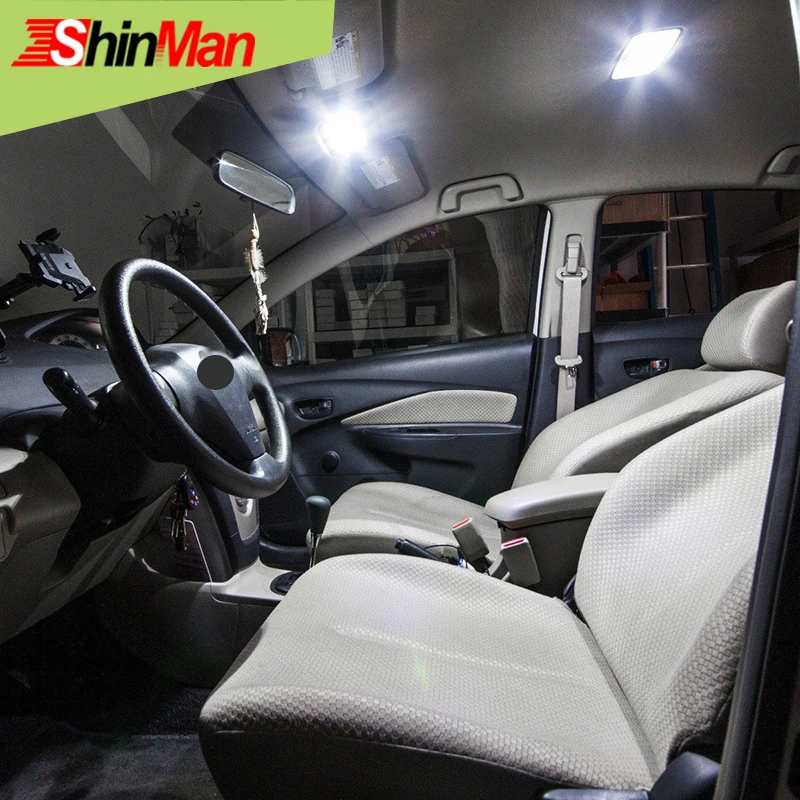 ShinMan 4x LED AUTOMOBILIŲ Lengvųjų Automobilių LED Interjero Automobilio apšvietimo Liemens Toyota MR2 Spyder 