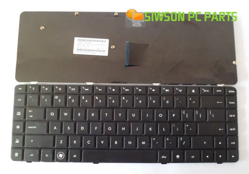Nešiojamojo kompiuterio Klaviatūra JAV pakaitalas HP 595199-001 609877-001 613386-001 601434-001