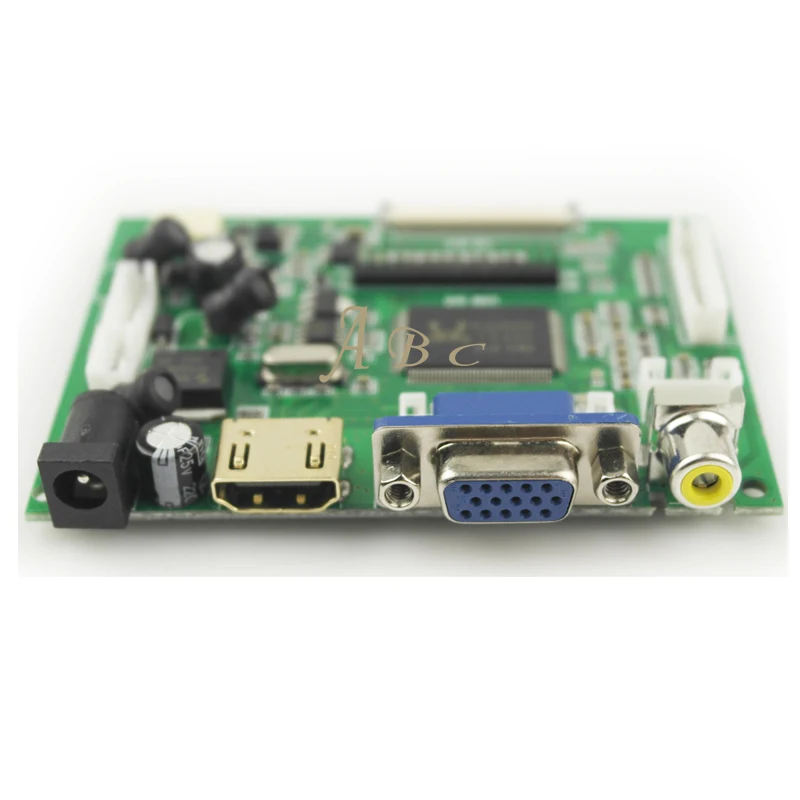 HDMI VGA 2AV 50PIN TTL Vairuotojo Valdiklio plokštės Stebėti Aviečių PI 2 IPS Už AUO A080SN01 8