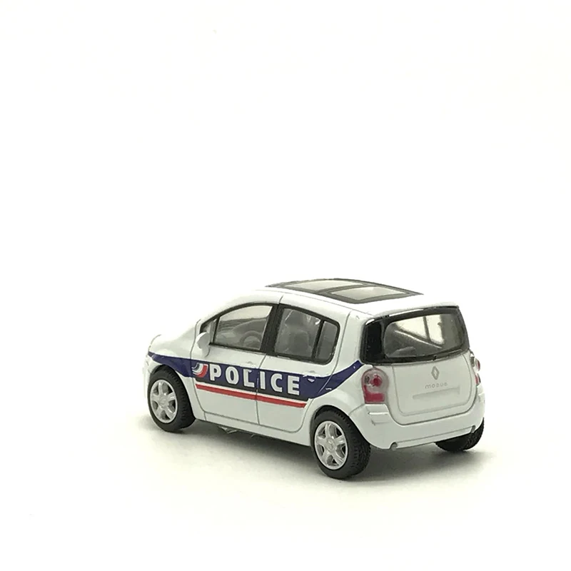 1/43 Lydinio antgalių liejimo Policijos Žaislas Automobilis Modelį, 7CM Renaul Metalo Policijos Autobusas Žaislas Miniatiūriniai Žaislas Statinio Modelio Surinkimo Scenos Dovana