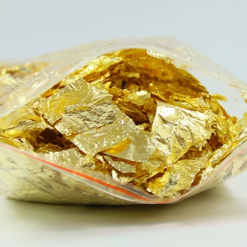 20 gramų Vario plokštelės , fragmentas imitacija aukso lapų folijos lakštai visų rūšių papuošalai