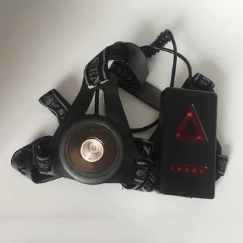 2020 Karšto Lauko Sporto Šviesų LED Naktį Veikia Žibintuvėlis Pėsčiųjų Įspėjamieji Žibintai USB Įkrovimo Krūtinės Lempos Fakelas