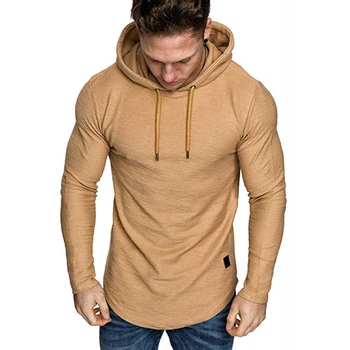 2020 naujas vyrų hoodie prekės ženklo mados vyrų vientisos spalvos bambuko pluošto gobtuvu marškinėliai vyriški hip-hop rudens ir žiemos megztinis