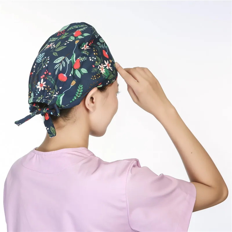 Moterų Ir Vyrų Darbo Šveitimas Bžūp Reguliuojamas Atspausdintas Darbo Skrybėlę Kvėpuojantis Namų Valymas, Virtuvės Valgių Kepurės Plaukai Surišti Į Uodegą Kepuraitė Šveitimas Skrybėlės