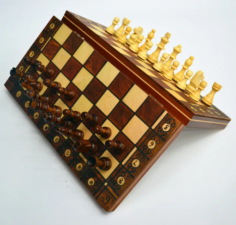 Šachmatai Magnetiniai Nardai Šaškių Rinkinį, Sulankstomas stalo Žaidimas 3-in-1 Kelių Tarptautinės Šachmatų Lankstymo Choard Skersvėjų Pramogos