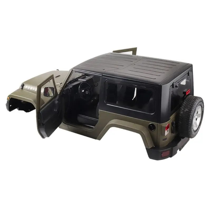 1:10 RC Masto Sunkvežimių Laipiojimo Automobilių Kieto Kūno Shell Wrangler Jeep Y4QA
