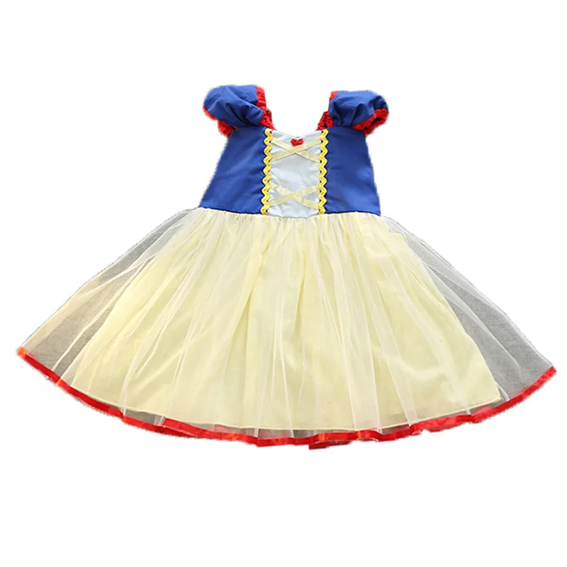 Disney Vaikams, Suknelės Mergaitėms Sniego baltumo Kostiumas Princesė Dress Helovinas Kalėdų Vakarėlį Cosplay Vaikų Vasaros Drabužių
