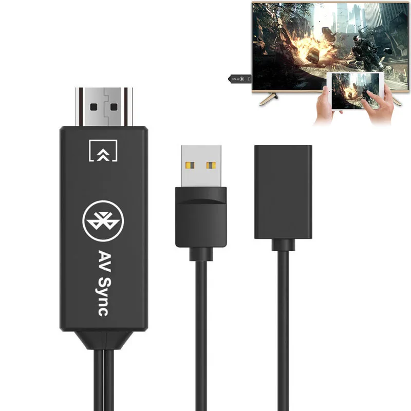 USB Bluetooth, AV Adapteris, HD Vaizdo Kabelis Huawei P10 P20 30 Pro Mate 10 20 30 