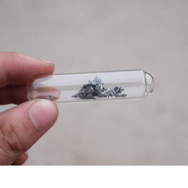 Metalo Vanadžio Aukštos Grynumas 99.9% Filialas, Formos V hermetiškoje Stiklo 1gram už Elementas, Surinkimo