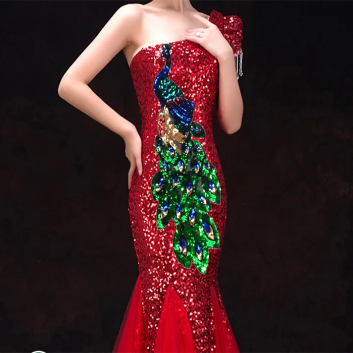 China Povas Išsiuvinėti Pleistras Prabangūs Suknelė Povas Dekoratyviniai Aksesuarai RS938