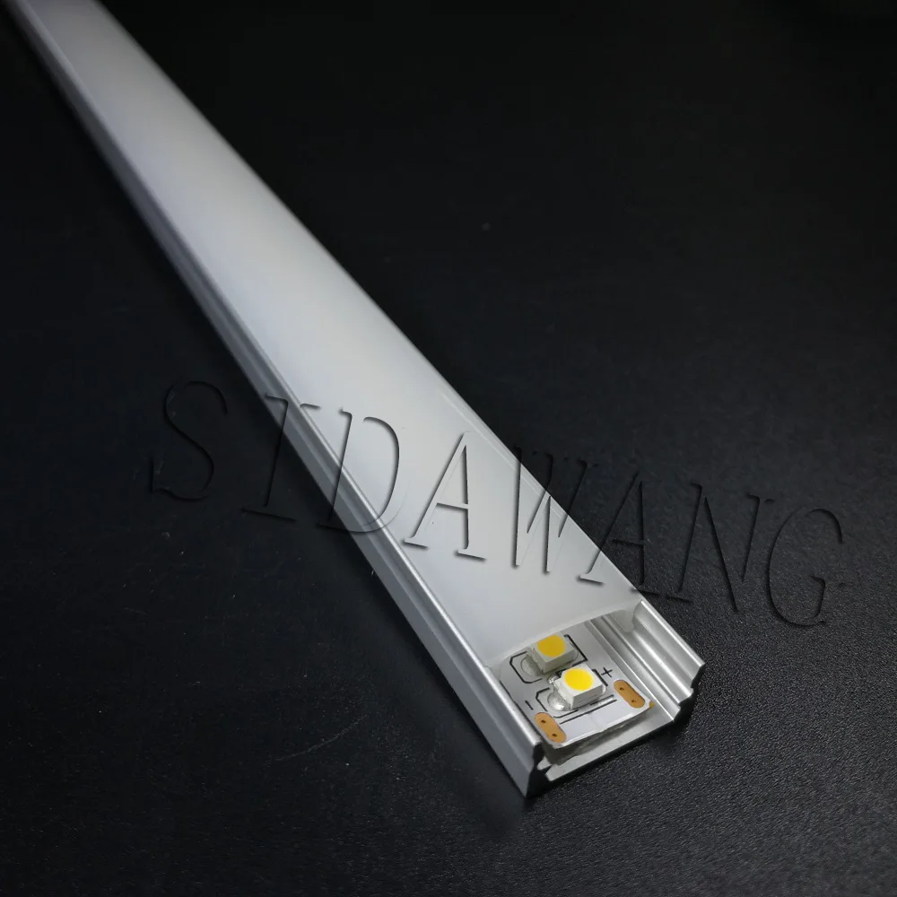 15set(30meter)/pak 2m super slim 8mm embedded aliuminis LED profilis kanalą 12mm pločio led juostelė šviesos SDW131
