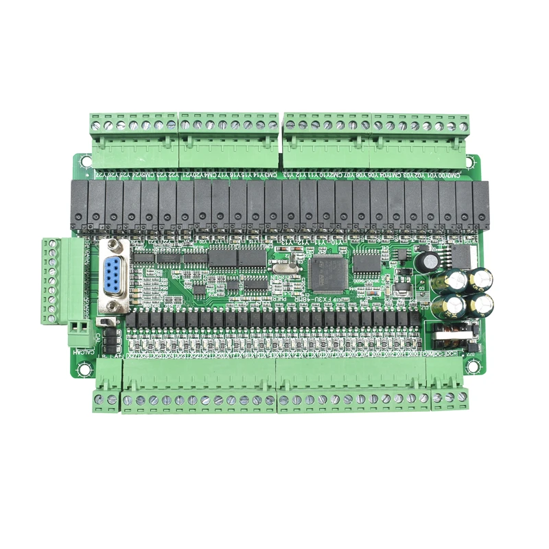 PLC pramonės kontrolės valdybos valdytojas vidaus paprasta programuojami fx3u-48MR/48MT su 485 su CNA komunikacijos analoginis