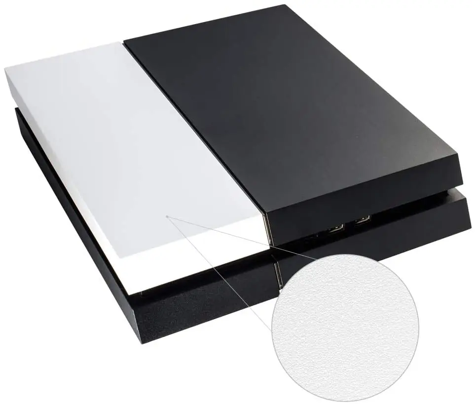 PS4 Kieta Matinė Balta HDD Bay Kietąjį Diską Padengti Shell Atveju Pakeitimas Faceplate Playstation 4 Žaidimų Konsolę Acccessories