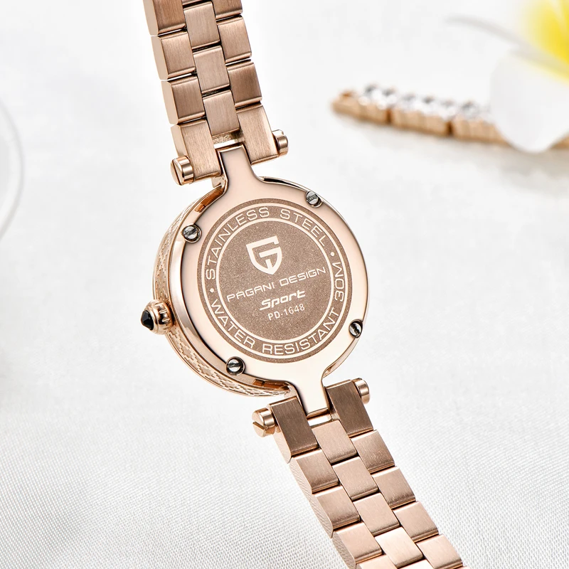 Reloj Mujer PAGANI Prekės ženklo DIZAINAS Ponios Mados Laikrodžiai Moterims Vandeniui Prabanga Safyro Kristalų Apyrankė Kvarco Žiūrėti Laikrodis 2020 m.