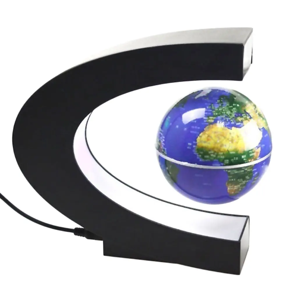 Elektroninių Magnetic Levitation Plūduriuojantis Pasaulyje Antigravity LED Šviesos Dovana Populiarus Namų Dekoro Dropshipping