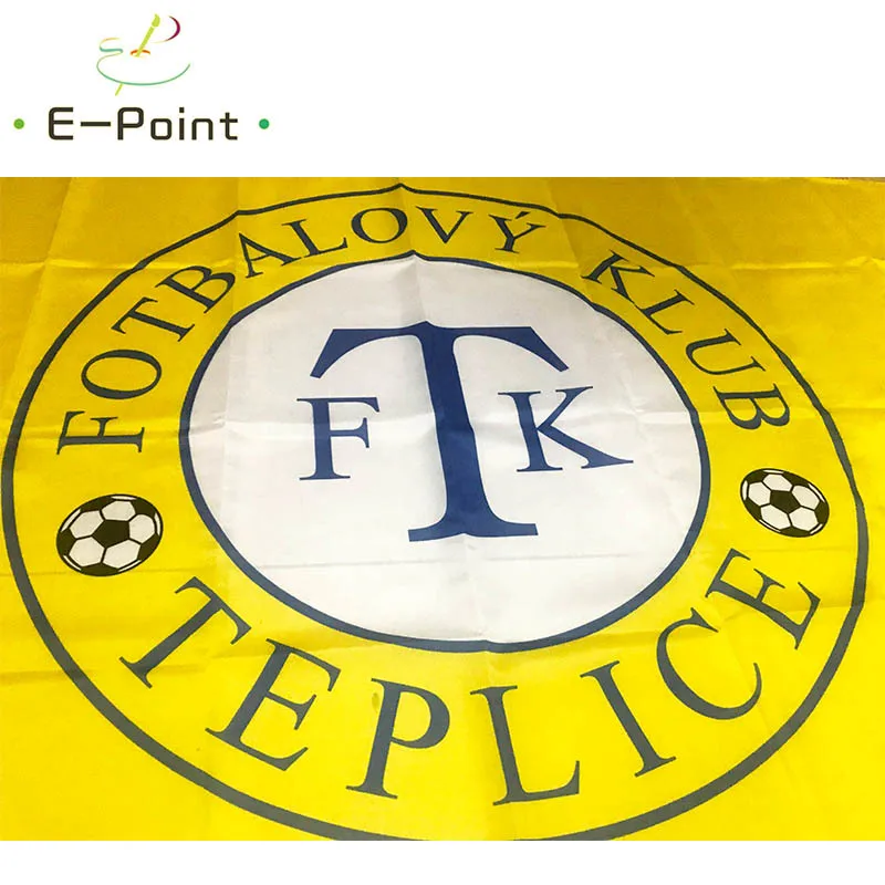 Čekija FK Teplice 3ft*5ft (90*150cm) Dydis Kalėdų Dekoracijas Namų Vėliavos Banner Dovanos