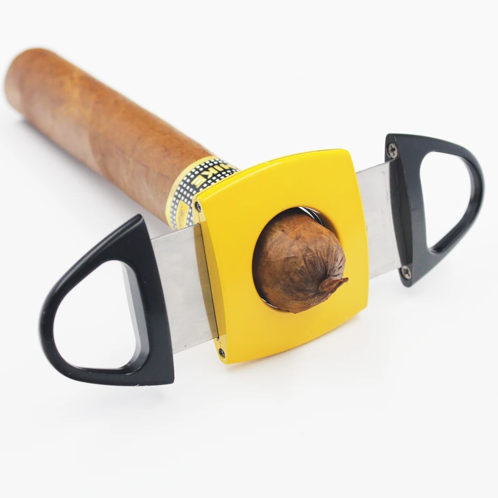 Cigarų Žiebtuvėlio Cutter Vėjo Fakelas Jet Liepsna Dujų Mini Lengvesni Priedai nustatyti Butano Metalo su Punch, Dovanų Dėžutėje