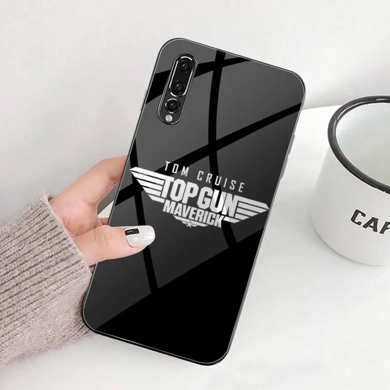 Top Gun Maverick Tom Cruise Soft Telefonas Padengti Grūdinto Stiklo Telefoną Atveju Huawei 30 P20 P10 lite garbę 7A 8X 9 10 mate Pro 20