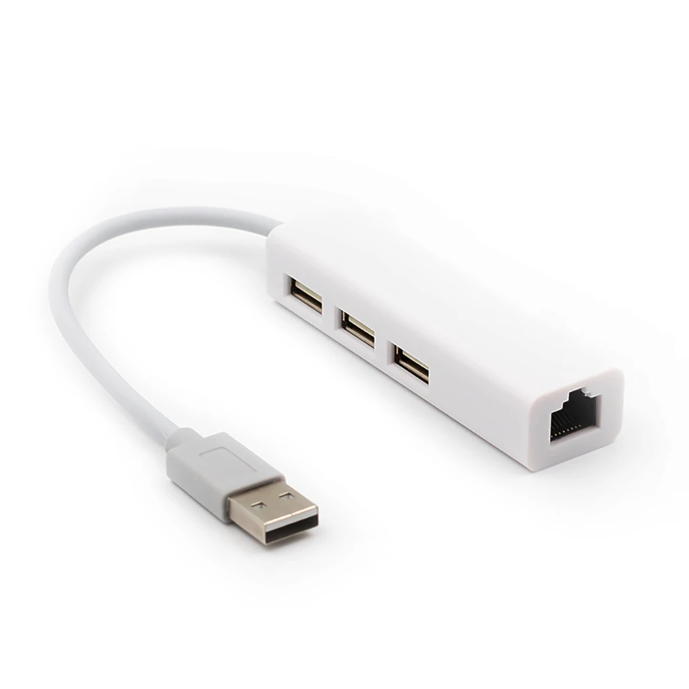 USB, Ethernet USB Šakotuvo RJ45 Lan Tinklo plokštė 10/100 Mbps Ethernet Adapteris, skirtas 
