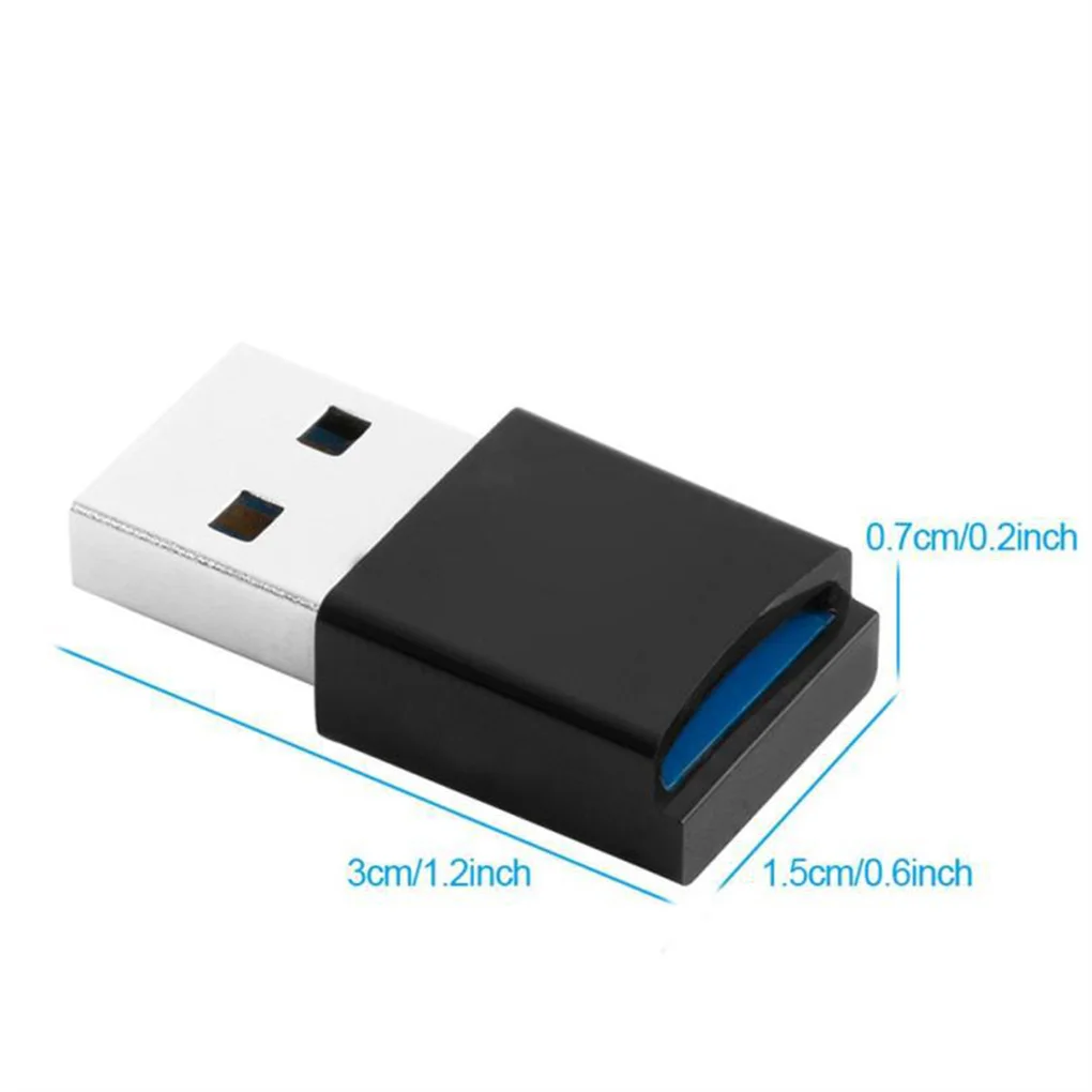 PC Nešiojamas Mini Didelis Duomenų Perdavimo Greitis USB 3.0 TF Atminties Kortelių Skaitytuvą, Lengvas Adapteris