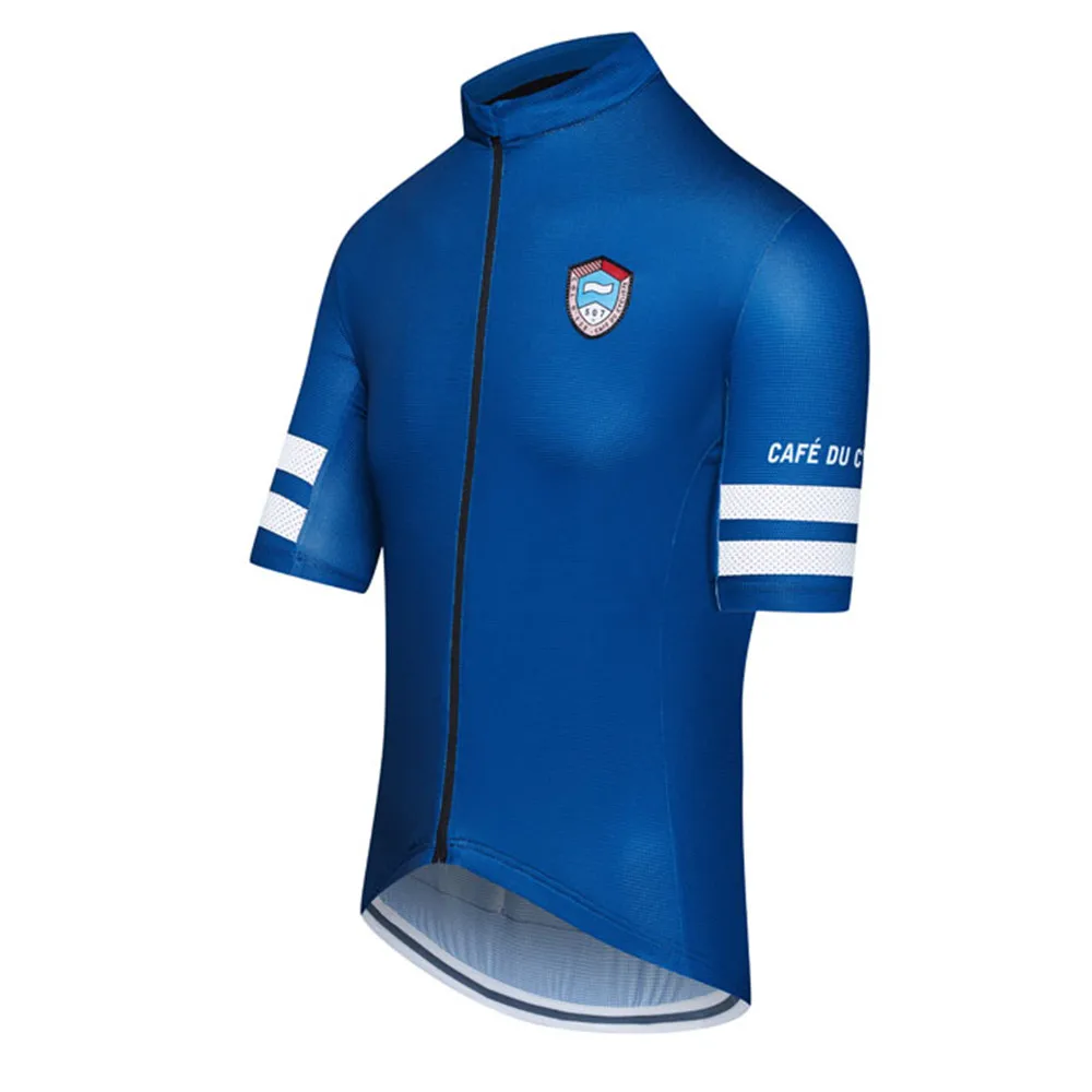 Kavinė du cycliste 2020 m. dviračių marškinėliai nustatyti vyrų dviračių viršūnės vasarą dviračiu ciclismo dviračių drabužiai, kombinezonai su antkrūtiniais gelio šortai ropa de hombre