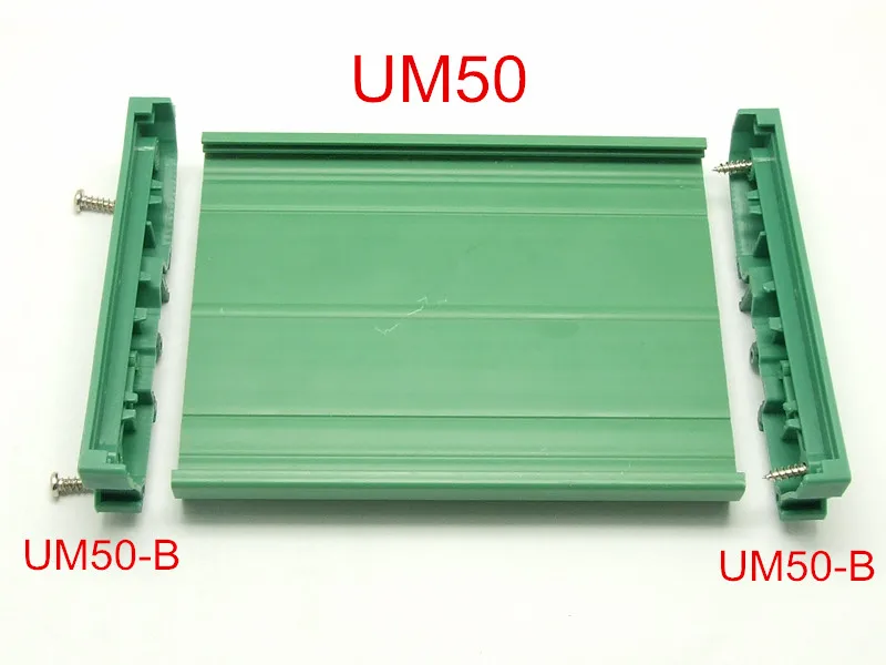 UM50 PCB ilgis:301-400mm profilis konsolių bazės PCB būsto PCB DIN Bėgelio tvirtinimo plokštę PCB vežėjas