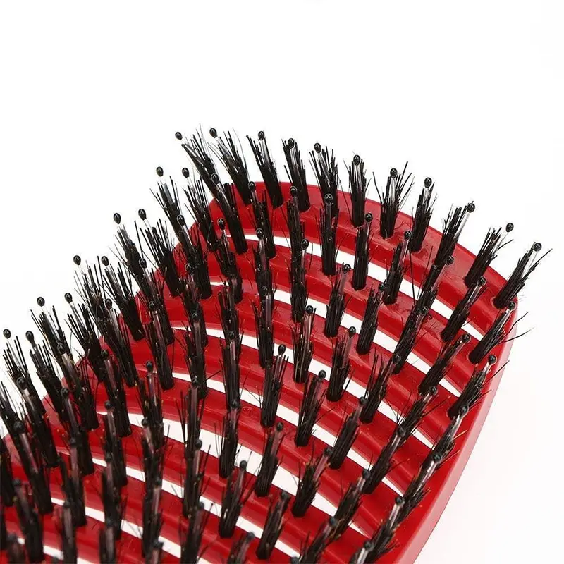 Aukštos Kokybės Medžiaga Iš Nailono Šerių Šepetys Detangle Hairbrush Moterų Plaukų, Galvos Odos Masažas Šepetys Šukos