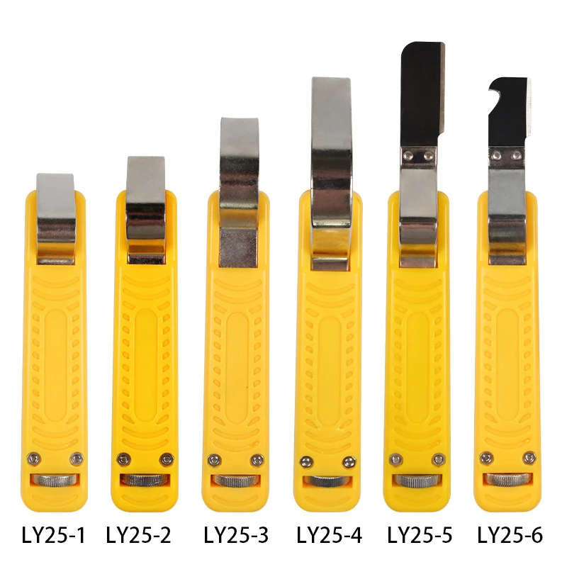Kabelių išpardavimas peilis wire stripper kombinuotas įrankis išpardavimas apvalios PVC silikono skersmuo 4-16mm & 8-28mm LY25-1 LY25-2 LY25-6