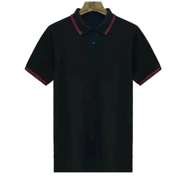 UKFP02 aukštos kokybės vyriški siuvinėjimo Kviečių ausies trumpomis rankovėmis polo marškinėliai medvilnės atsitiktinis menfashion homme Prekės viršų Streetwear
