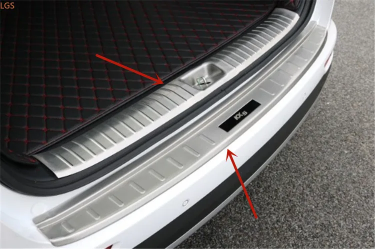 Už KIA kx5 2017-2019 Aukštos kokybės nerūdijančio plieno bagažo skyriaus slenksčio Shield Scratch apsauga, automobilių reikmenys