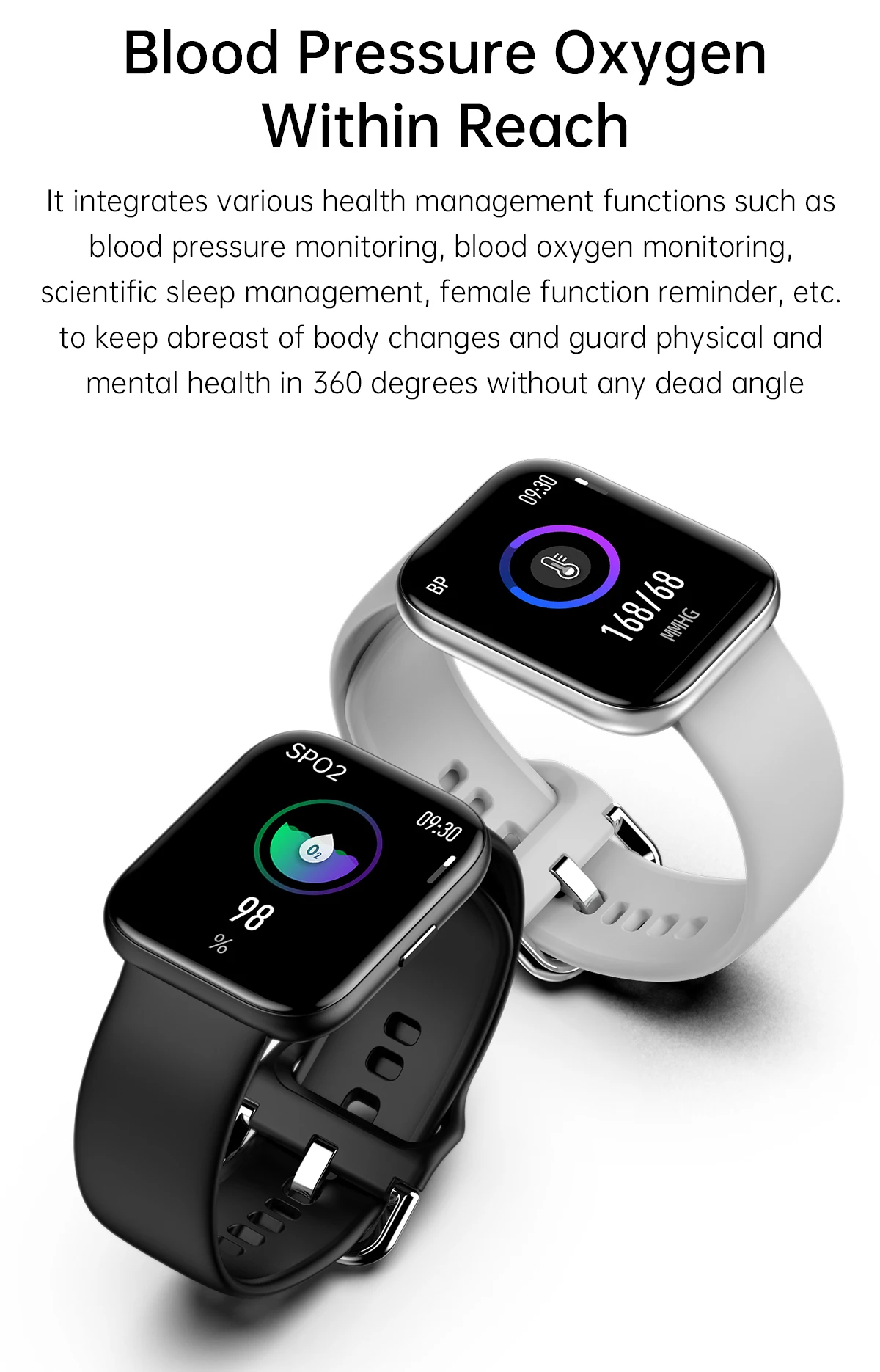 Naujas Pilnas Touch Sporto Smart Watch Vyrai Moterys Vandeniui Sveikatos Monitorius, Bluetooth Smartwatches Smart 