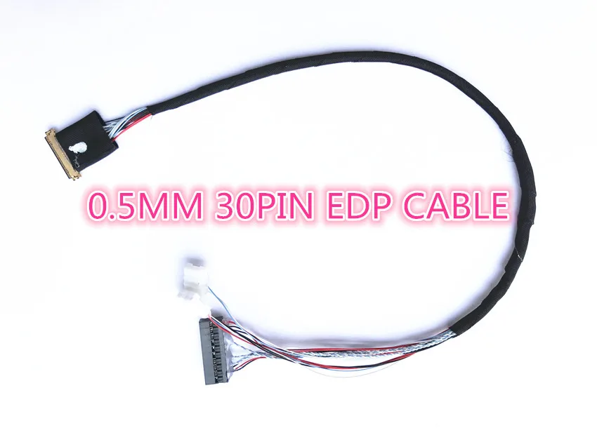 0,5 mm Žingsnio 30PIN eDP LCD kabelis 30P eDP skydelio testas priemonė / pdp, skystųjų KRISTALŲ ekrano Skydelis testerio Laidus